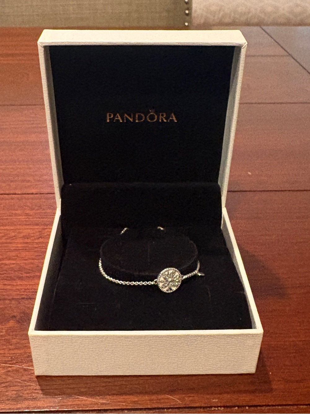 PANDORA Sparking Family Tree Slide Bracelet - Picture 4 of 11